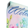 thumbnail image 7 of Northlight Blue and Purple Welcome Bird Outdoor Garden Flag 12.5" x 18", 7 of 7