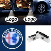 Bopan 2 pcs New Car styling logo Projector Ghost Shadow LED courtesy welcome Door Light