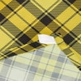 thumbnail image 7 of Yellow and Black Tartan Plaid Tapestry Wall Hanging Tapestries Happy Colorful Hippie Psychedelic Art Polyester Carpet Wall Decorative for Living Room Bedroom 60x51inch, 7 of 7