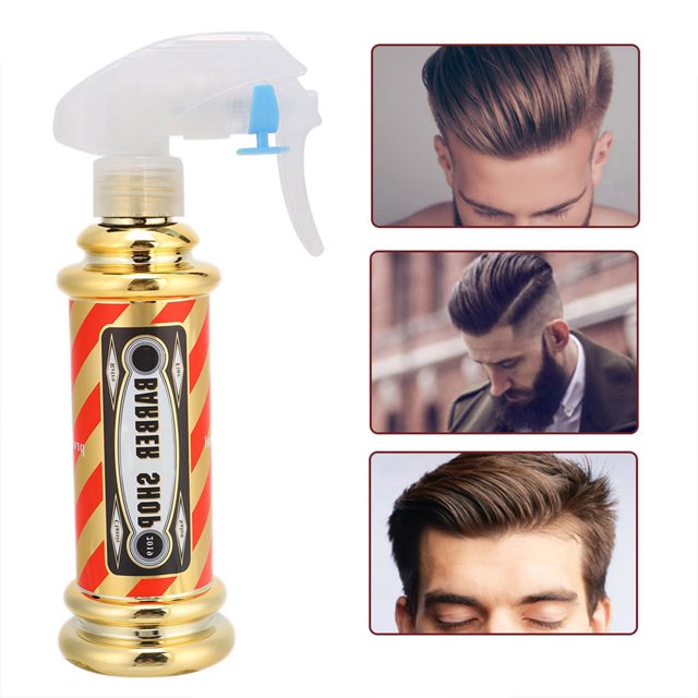 Hairdressing Spray Bottle, Eco-friendly Fashionable Spray Bottle, For Home Personal Use Gold,White