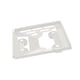 thumbnail image 5 of Kit de montaje en el techo Accesorio de acero inoxidable de 30x25 cm para mini plato satelital ensamblaje simple para automóviles, pastillas, 5 of 8