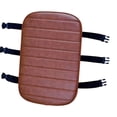 thumbnail image 1 of Cómodo cojín para asiento trasero de bicicleta con esponja de látex gruesa y tres correas de seguridad Marrón, 1 of 9
