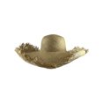 thumbnail image 2 of Top Headwear Wide Brim Summer Straw Hat - Natural, 2 of 4
