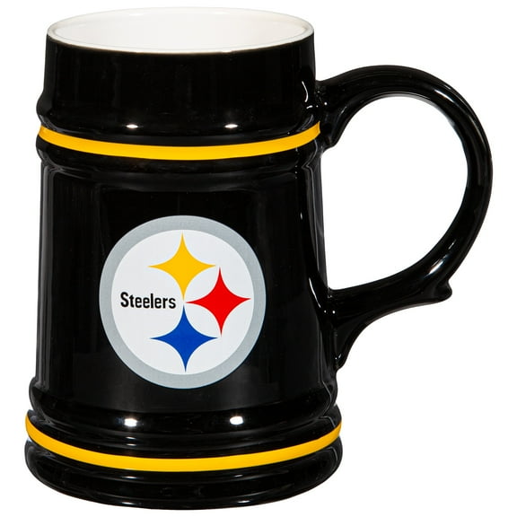 Pittsburgh Steelers 24oz. Ceramic Stein Cup with Gift Box