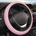 thumbnail image 4 of Uemuo Strawberries Printed Car Elastic Steering Wheel Cover - Universal Car Accessory for Diverse Cars Anti-Slip, and Comfortable- 15", 4 of 8