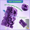 thumbnail image 5 of Reusable Chenille Microfiber Dust Duster, 2026 New Reusable Duster with Removable Washable Cloth Covers, 360°Electrostatic Duster Refills, Multi-Surface Dusting Mop for Efficient Home Cleaning, 5 of 6