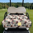thumbnail image 2 of Yuyamidu Funny Savage Golf Cart Seat Covers with 4 Front Pockets Golf Sports Golf Cart Club Car Seats Towel Blanket Outdoor Accessory Decorations, 2 of 8