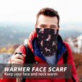 thumbnail image 7 of Neck Gaiter Face Cover Scarf, Cute Poodle Dog Queen Pink Soft Face Sun Mask Cover Scarf Headband Cooling Sweat Absorbing Bandanas Hiking Cycling Running, 7 of 7