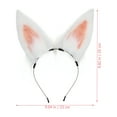 thumbnail image 2 of unbranded De Orejas De Para Mujer Con Esponjoso Ideal Para Eventos Y Cosplay, 2 of 7