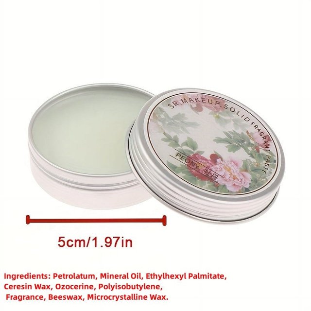 Elegant Solid Perfume Balm For Women - Refreshing Floral Notes, Perfect For Dating, Parties & Daily Use - An Ideal Gift For Her!