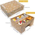 thumbnail image 2 of 10 Sets 13"x10.5"x3.5" Kraft Pastry Boxes - Compostable, Grease Proof, Leak-Proof, Microwave Safe, Stackable for Cake/Bakery & Takeout (4-8 Servings) Disposable Food Containers with Lids, 2 of 16