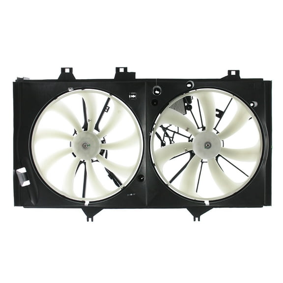 Agility Auto Parts 6010279 Dual Radiator and Condenser Fan Assembly for Lexus Specific Models