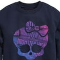 thumbnail image 3 of Monster High - Monster Skull & Bow - Toddler & Youth Crewneck Fleece Sweatshirt, 3 of 5