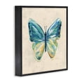 thumbnail image 2 of Stupell Industries Modern Bright Watercolor Butterfly Black Framed Giclee Art, 12 x 12, by Carol Robinson, 2 of 7