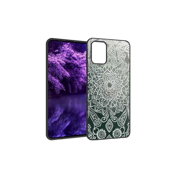 Compatible with Moto G Stylus 2021 Phone Case, Mandala-110 Case Men Women, Flexible Silicone Shockproof Case for Moto G Stylus 2021