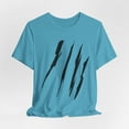 thumbnail image 6 of Effete Feline Claw Marks Scratch Unisex Jersey Short Sleeve Tee, 6 of 29