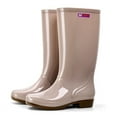 thumbnail image 2 of Mid Calf Rain Boots for Women Non Slip Garden Shoes Comfortable Insloe Lightewight Work Shoes, 2 of 4