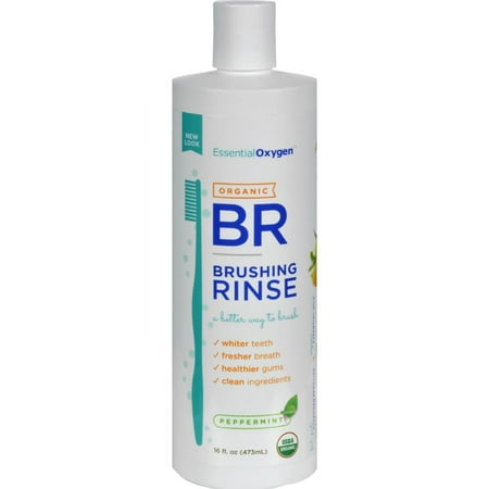 Essential oxygen organic brushing rinse