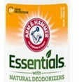 thumbnail image 3 of ARM & HAMMER Essentials Natural Deodorant, Fresh 2.5 oz Pack of 3, 3 of 6