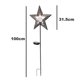 thumbnail image 2 of Solar Star Lights Outdoor Garden, Metal Decorative Stakes For Walkways, Patios, Lawns, Patios, 2 of 4