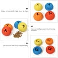 thumbnail image 4 of OUNONA Intelligent Rolling Food Dispensing Pet Toy Pet Dog Molar Toy Red Rubber 1Set, 4 of 6