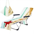 thumbnail image 7 of Fwttom Lounge Chair Towel Cover, Beach Chair Cover Beach Bag with Side Pockets Microfiber Lounge Chair Beach Towel Chair Cover, 7 of 7