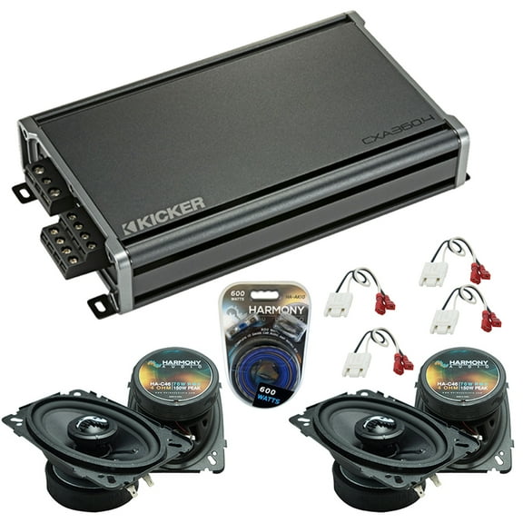 Fits Chevy CK Truck (Full Size) 88-94 Speakers Upgrade Harmony (2)C46 & CXA360.4