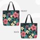 thumbnail image 2 of Easygdp Green Tropical Leaves Bolsa Tote para Mujer, Bolso de Hombro para Trabajo, Playa, Viajes, Compras y Supermercado, 2 of 7