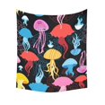 thumbnail image 2 of CADecor Marine Bright Pattern With Multi-Colored Jellyfish Home Decor Tapestry Wall Art Wall Tapestry 60x90 Inches, 2 of 2