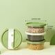 thumbnail image 3 of Juego de recipientes para almacenar alimentos aptos para microondas | Colección de 3 fiambreras Bento para preparar comidas, organizar el almuerzo y el refrigerador, 3 of 4