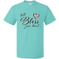 thumbnail image 3 of Inktastic Well Bless Your Heart with Floral Print T-Shirt, 3 of 5