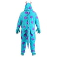 thumbnail image 3 of Plus Size Pixar Sulley Costume Onesie for Adults, 3 of 7