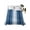 Blue, variant on Twin Size Flat Sheet Only, Navy Blue Stripe Soft Brushed Microfiber Bed Sheets, Modern Blue Ombre Vertical Striped Hotel Quality Breathable Bedding Top Sheet, Easy Care, 66"x96"