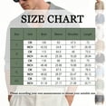 thumbnail image 3 of WTOBBY Men's Solid Color Loose-Fit Linen Long Sleeve Collared Shirt Cardigan, Breathable and Smart Casual Look for Seasonal Comfort,Navy S, 3 of 4