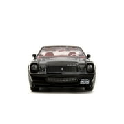 1979 Chevrolet Camaro Z28 Chevrolet Performance Black with Carbon Hood and Red Interior 1/24 Die Cast Model Car by Jada(Selections May Vary)