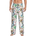 thumbnail image 2 of Kdxio Fairy Flower Print Men's Sleep Pajama Pant Lounge Pants with Pockets, 2 of 8