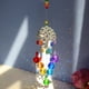 thumbnail image 4 of Crystal Windchime Tree of Life Light Catcher Ball Home Pendant (Multicolor) Ehuebsd Libre de BPA, 4 of 8