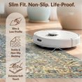 thumbnail image 6 of Design&I 4'x6' Ultra Soft Area Rug, Beige Vintage Traditional Distressed Scroll Border Boho Ornate None Fluffy Washable Non Shedding for Bedroom Living Room Home Office, 6 of 7