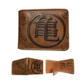 thumbnail image 3 of Cartera de Dragon Ball Goku para hombre y mujer, monedero de piel sintética con capacidad de varias capas, bolso de almacenamiento para regalo de cumpleaños, 3 of 4