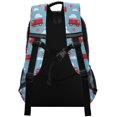 thumbnail image 3 of FORMRS Kids School Backpack Elementary Student Unisex Travel Bookbag with Reflective Stripes, Blue Truck Pattern, 3 of 7