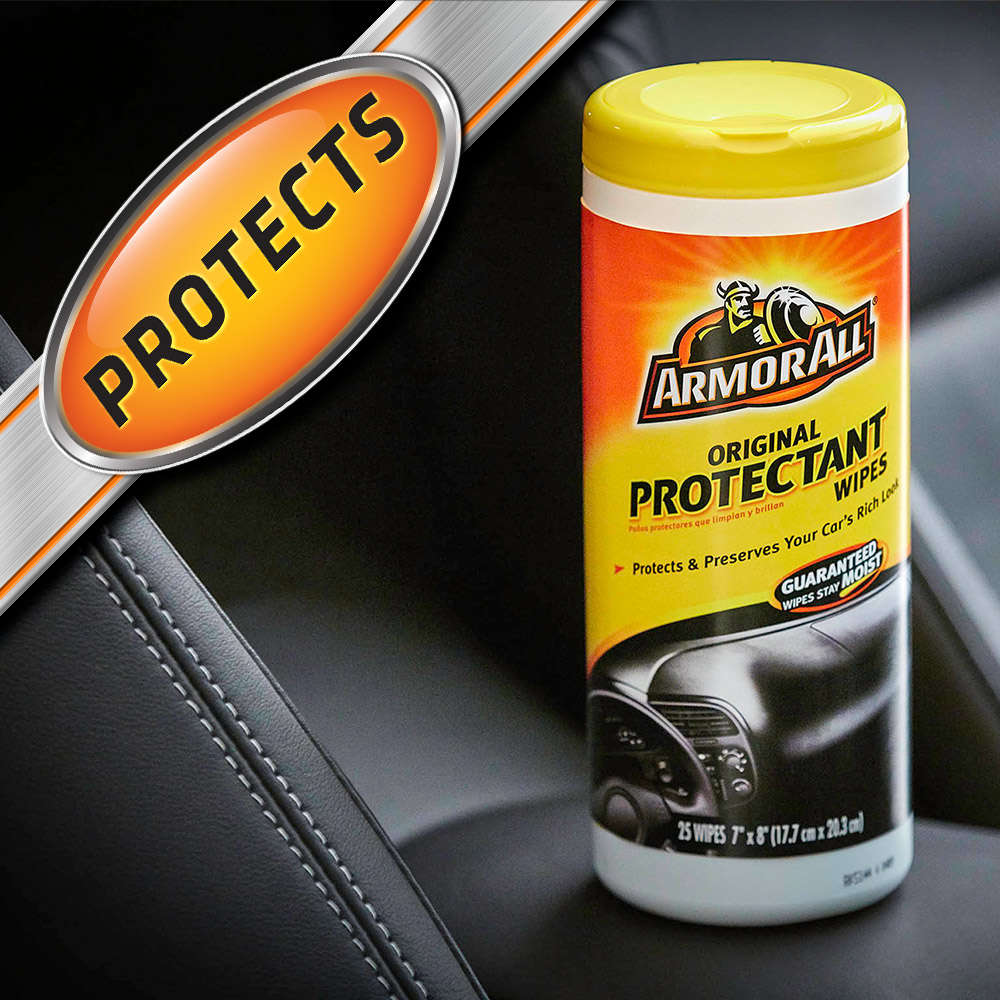 Armor All Original Protectant & Cleaning Wipes Twin Pack (2 x 25 count) - image 4 of 6