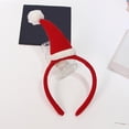thumbnail image 6 of JZROCKER Christmas Headwear Red Headband Christmas Supplies Kids Adults Headpiece, 6 of 11