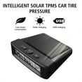 thumbnail image 4 of de Monitoreo de Presión de Neumáticos TPMS Solar con 4 Sensores Externos y Advertencia de Temperatura y Ahorro Combustible Monitor de Presión de Neumáticos de Automóvil A, 4 of 8
