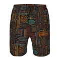 thumbnail image 3 of Fotbe Polynesian Turtles Trajes de Baño Estampados para Hombre, Shorts de Verano de Secado Rápido, Ropa de Playa, Bañadores-Small, 3 of 6