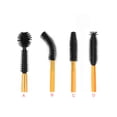 thumbnail image 3 of Seitruly 100 piezas cepillos para pestañas de un solo máscara de silicona ceja delineador maquillaje cepillo aplicadores accesorios de extensión Type2 NO2 Seitruly CE001642-03, 3 of 6