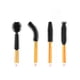 thumbnail image 4 of Seitruly 100 piezas de cepillos de pestañas, varitas de rímel suaves de una sola vez, brocha de maquillaje portátil, extensiones de pestañas, Pinceles de maquillaje y herramientas  Forma esférica Seitruly CE001642-01, 4 of 6