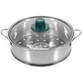 thumbnail image 1 of LOVEVER Stainless Steel Vegetable Steamer Pot with Baskets - 18cm, 1 of 6