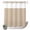 Khaki, variant on No Hook Shower Curtain, Pure Light Khaki Shower Curtains for Bathroom with See Through Top Window, Simple Solid Color Waterproof & Washable Bath Curtain 66"x72"