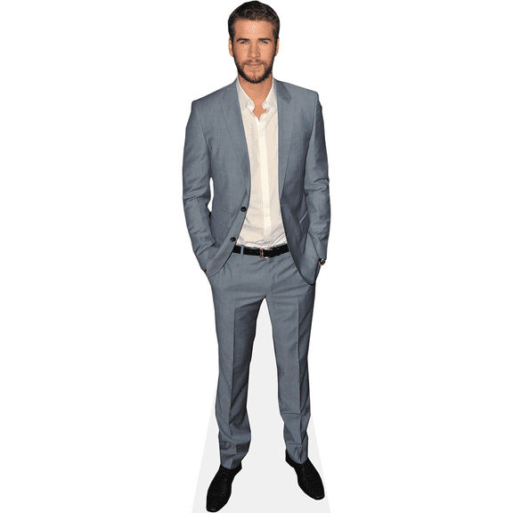 Liam Hemsworth (Blue Suit) Mini Cardboard Cutout Standee