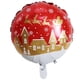 thumbnail image 5 of 10 globos de aluminio navideños de 18 pulgadas con texto "Feliz Año Nuevo, Papá Noel 2024", decoración en español, Feliz Navidad, globos de helio, regalo para niños, 5 of 5